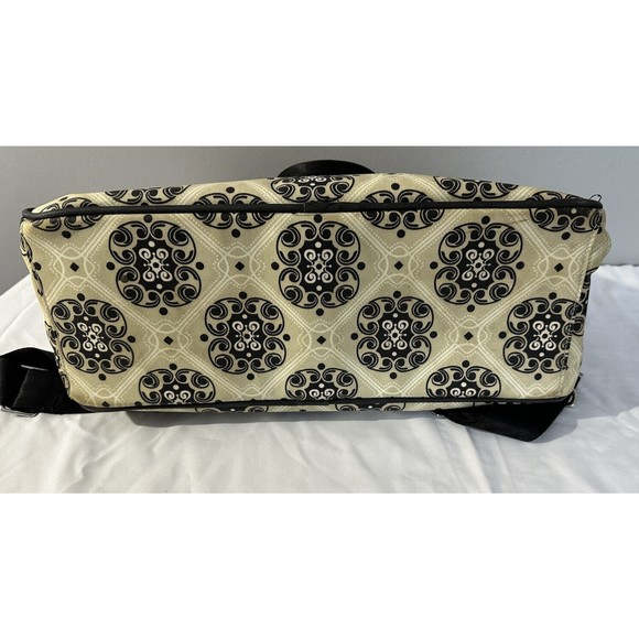 Petunia Pickle Bottom Boxy Back Pack Crossbody Combo Zip Around Diaper Bag EUC - Picture 5 of 9